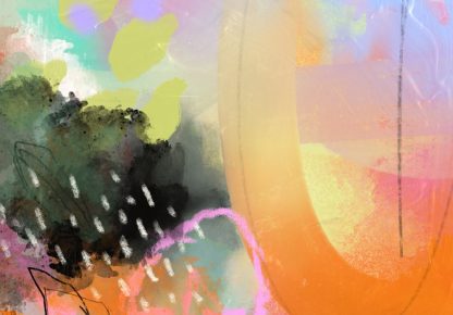 Des milliers de ronds dans l'eau - Limited edition print of 5 on paper - Image 4