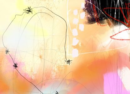 Il faisait beau sur le quai - Limited edition of 5 on paper - Image 3