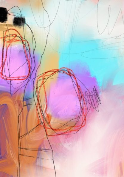 Il faisait beau sur le quai - Limited edition of 5 on paper - Image 2