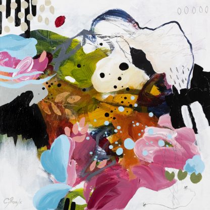 Peinture abstraite - Magnolia