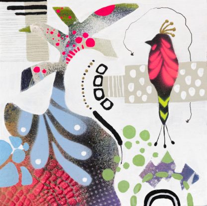 Peinture abstraite - Le chant des Tropiques