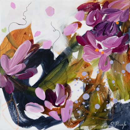 Peinture abstraite - Je t'aime nuit et jour 1
